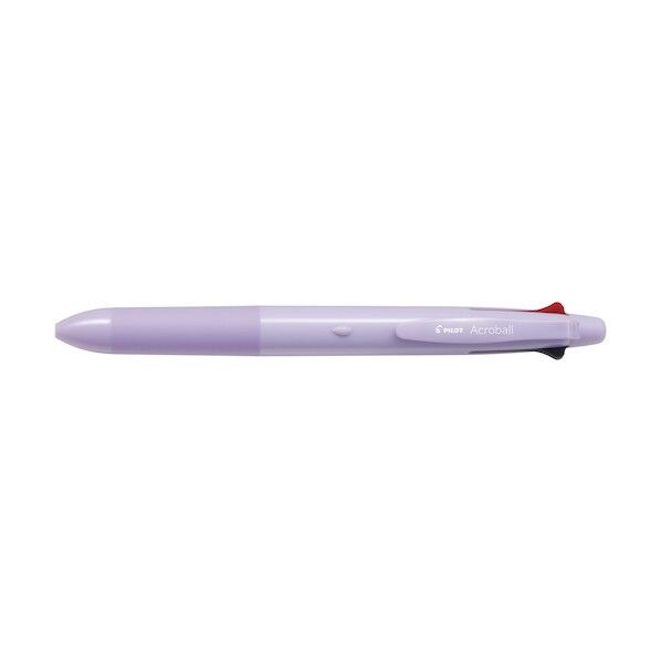 なめらか油性ボールペン アクロボール4+1 0.5mm パープル BH41AB-155-PU 1本