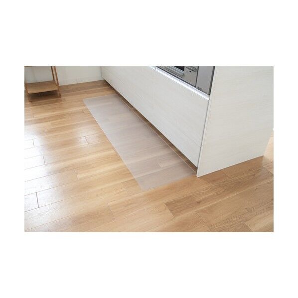 オカ 透明マット キッチンマット 45×180cm 透明 58773 1点