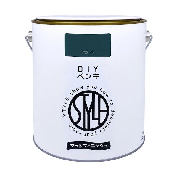 DIYペンキ マットフィシュ アガート 2kg 4976124887581 1点