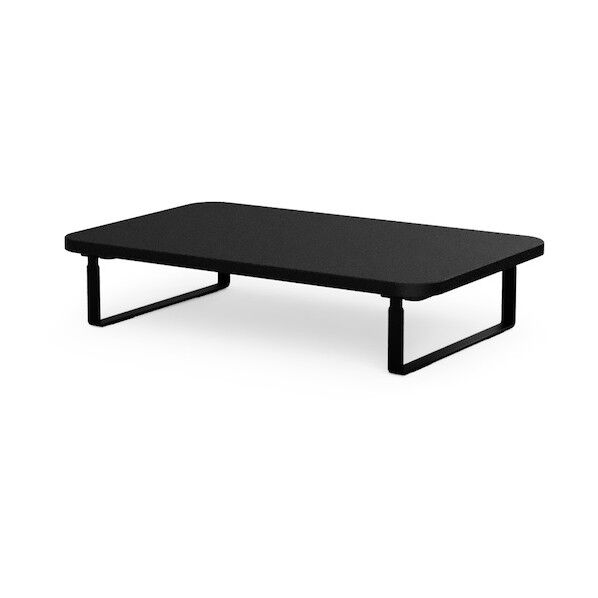 デスクボード シンプルデスクトップラック 幅40cm ブラック FDR-4025BK 1台
