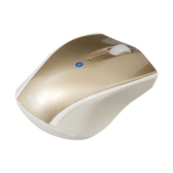 マウス 小型Bluetooth 3ボタンBlueLEDマウス ゴールド MUS-BKT99NGL 1個