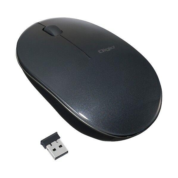  マウス 無線 3ボタン Blue LEDマウス ブラック MUS-RKT153NBK 1個