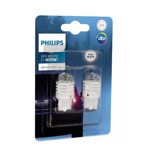 Ultinon Pro3000SI 11065U30CWB2 シグナルランプ用バルブ ~21W 11065U30CWB2 LED T20 2個
