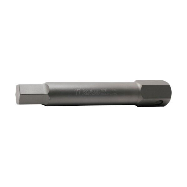 コーケン販売 22mmH ヘックスビット(ロング)17mm 107.22-17(L140) 1個