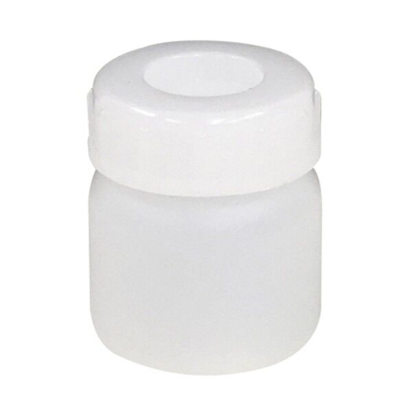 コクゴ PE広口瓶 白 50ml 白(ナチュラル)、白(ナチュラル)(フタ) 101-5840202 1本