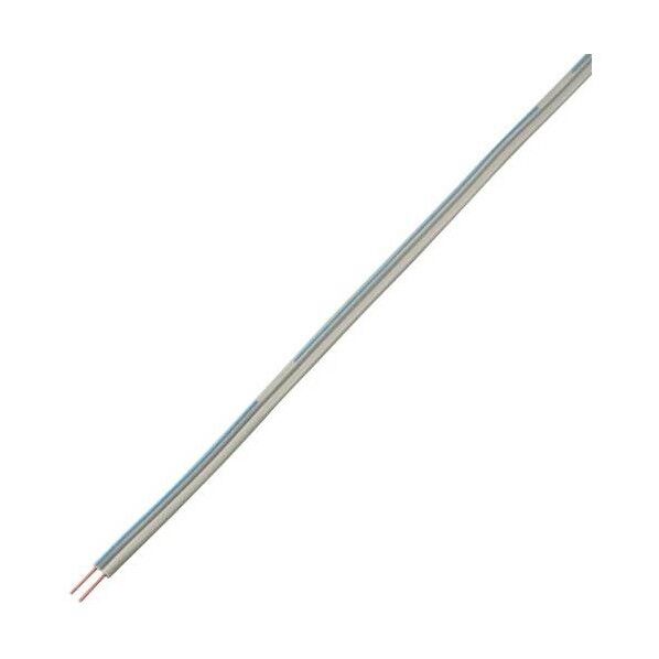 通信用屋内ビニル平形電線 TIV-F 0.8MM X 2C 30M 灰 TIV-F 0.8MM X 2C 30M