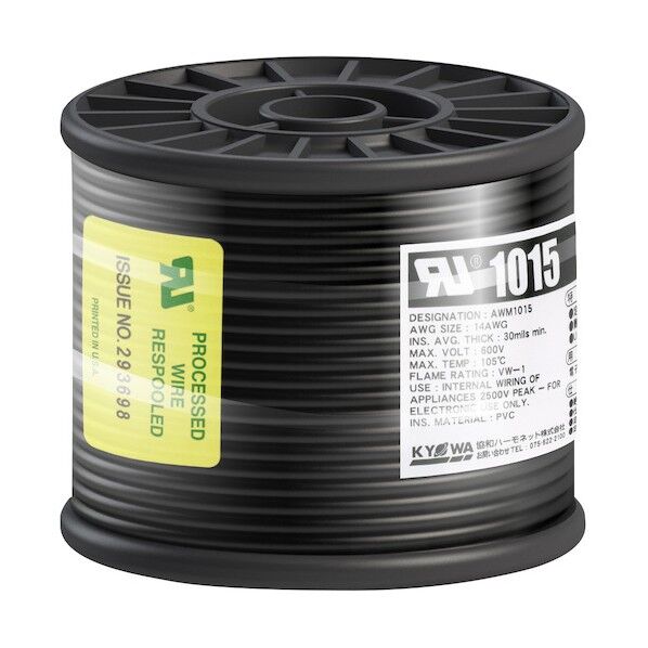 UL耐熱ビニル絶縁電線 UL1015 AWG14 30M