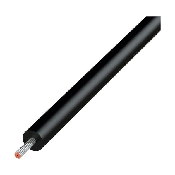協和ハーモネット UL耐熱ビニル絶縁電線 UL1015 AWG18 10M 黒 UL1015 AWG18 10M BK 1点...