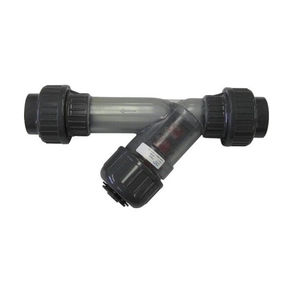 ジョージフィッシャー PVC305型 透明ラインストレーナS式EPDM32A 192305705 1点