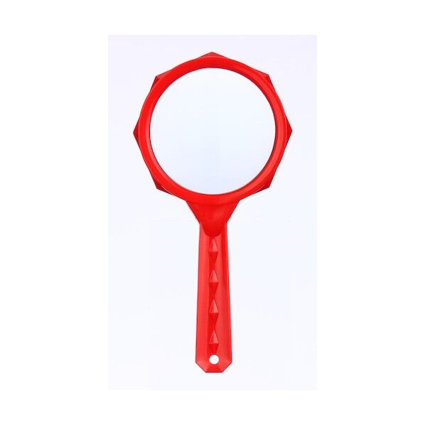 池田レンズ工業 レンズ ファンシールーペ 赤 LF-45RD 1個