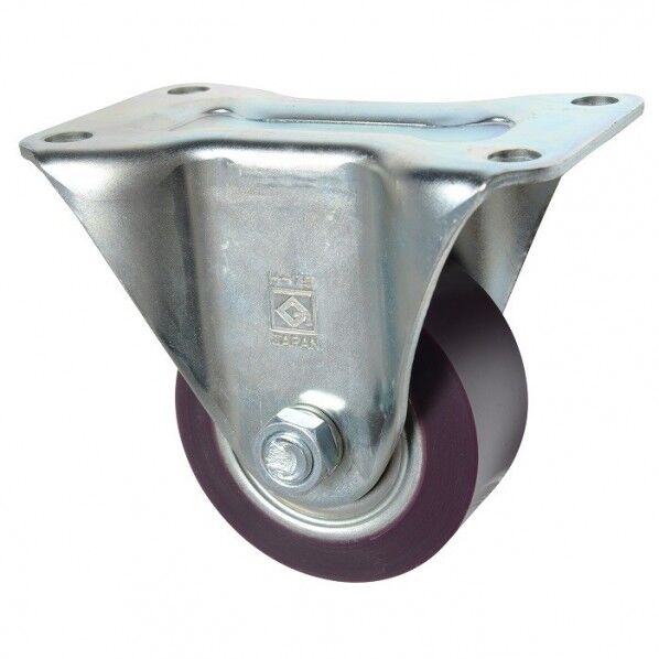 東正車輌 ゴールドキャスター 重荷重 固定キャスター 75φ 強化ナイロン車 HK-75NB 1個