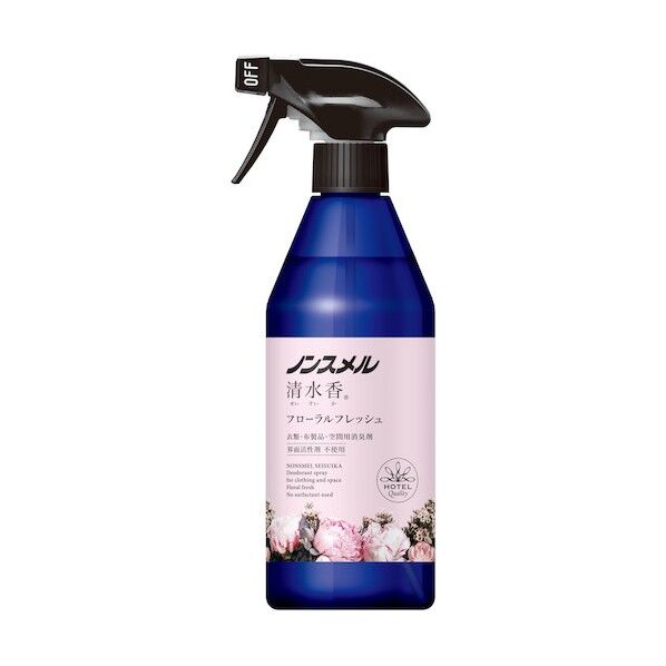 ノンスメル清水香 フローラルフレッシュの香り 400mL 01396-0 1本