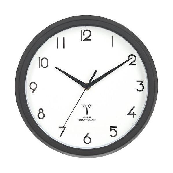 フジボウエキ 電波掛時計 カペラ 27cm BK(27269) 99290 0