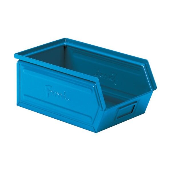 Fami社 メタルパーツバスケット ブルー 1.0L 外寸95×160×75 ブルー FLS17000004 1個