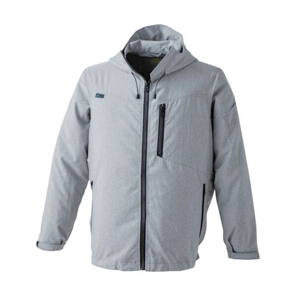 CUC WZ.メランジフードジャケット 杢シルバー XL 杢シルバー 1868-122-XL 1着