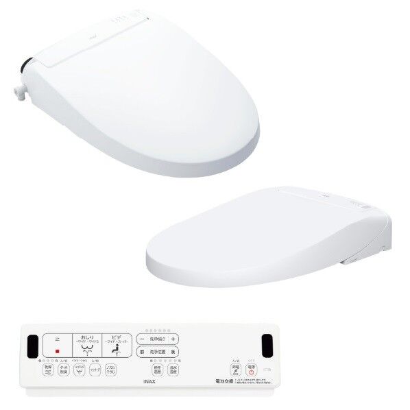 シャワートイレ New PASSO スフルオート(アメージュ便器用) 便フタなし 幅413×奥行541×高さ104mm ピュアホワイト CW-EA22AQC-C/BW1 1点