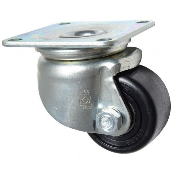 東正車輌 ゴールドキャスター 重荷重 自在キャスター 65φ ナイロン車 HJ-65NB 1個