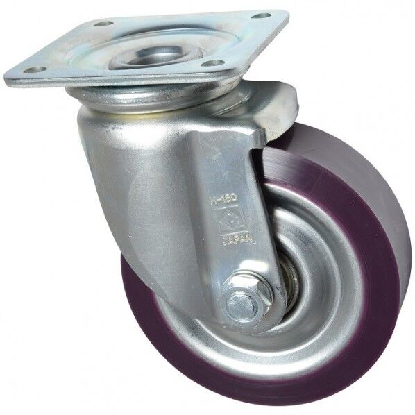 東正車輌 ゴールドキャスター 重荷重 自在キャスター 150φ ウレタン車 HJ-150UB 1個