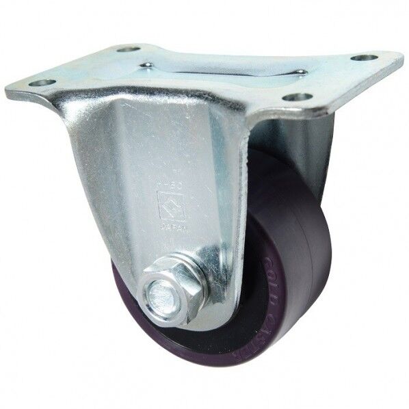 東正車輌 ゴールドキャスター 重荷重 固定キャスター 50φ ウレタン車 HK-50UB 1個