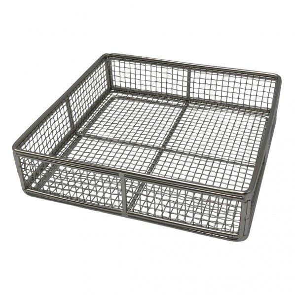 積み重ねアミバット小浅型 200×200×50mm 1-1551-01 1