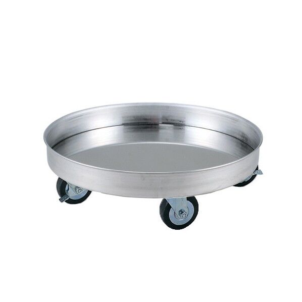 ドラム缶60L用皿型・台車 1-1553-01 1