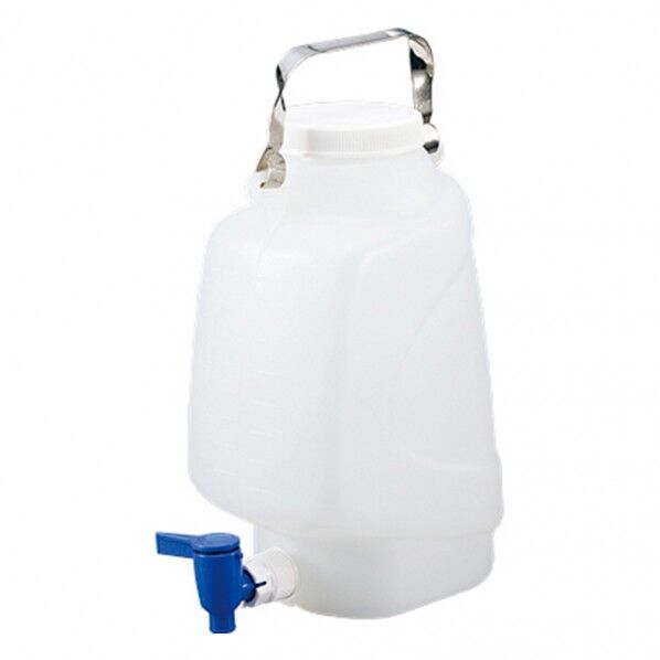 活栓付タテ型タンク5L 227×144×342mm 1-1755-01 1