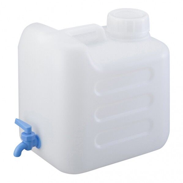 ヘンペイスクエアボトルコック付30L