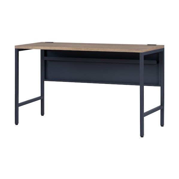 レクタ デスク 基本タイプ ブラックフレーム 1200×450×720 FD1245-07B-MPA 1点
