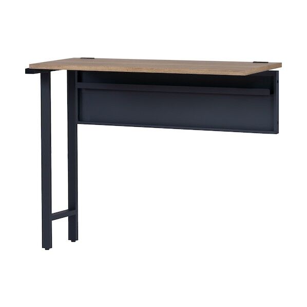 レクタ デスク 連結タイプ ブラックフレーム 1200×450×720