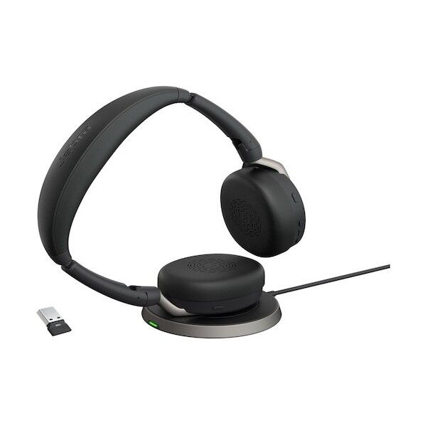 Jabra Evolve2 65 Flex Link380a UC Stereo Wireless Charger 26699-989-989