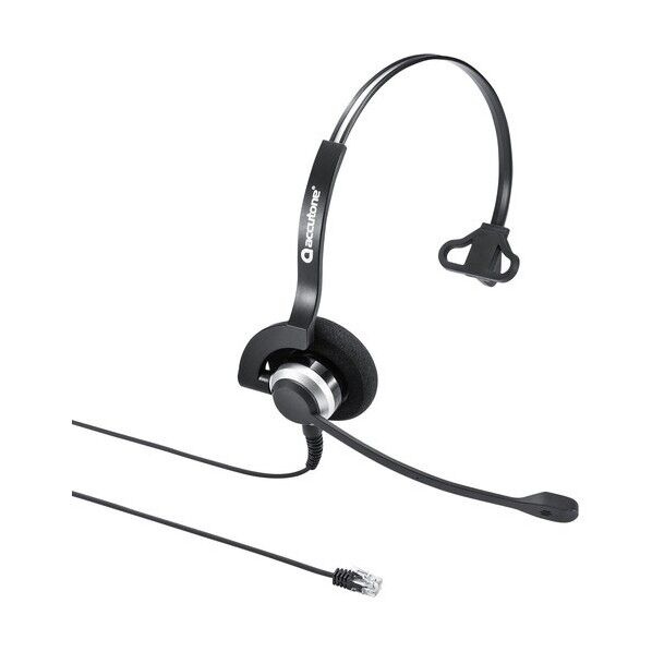 電話用ヘッドセット(片耳タイプ) MM-HSRJ03 1セット