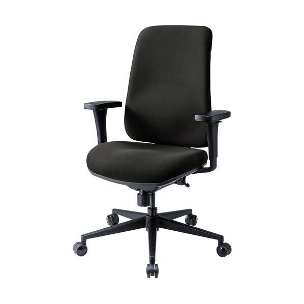  高機能ハイバックオフィスチェア SNC-T160BK 1セット
