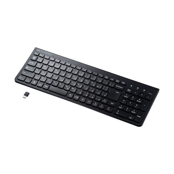 ワイヤレススリムキーボード 103キー SKB-WL31CBK 1セット