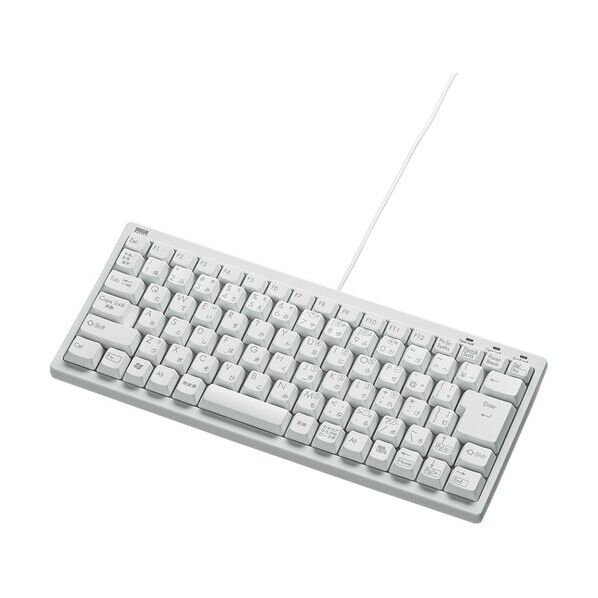  コンパクトキーボード ホワイト 86キー SKB-KG3WN2 1セット