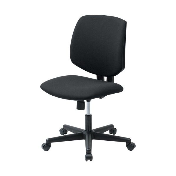  高耐荷重オフィスチェア ブラック SNC-T163BK 1セット