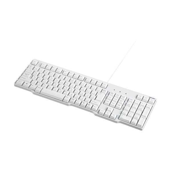  PS/2キーボード ホワイト SKB-L1N 1セット