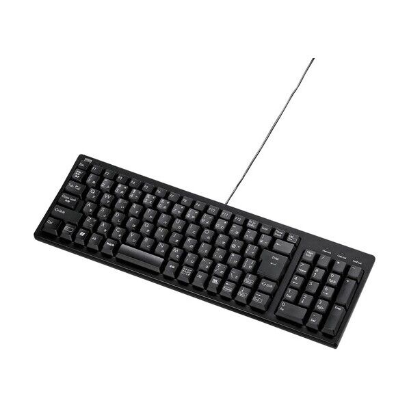 コンパクトキーボード ブラック 103キー SKB-KG2BKN2 1セット