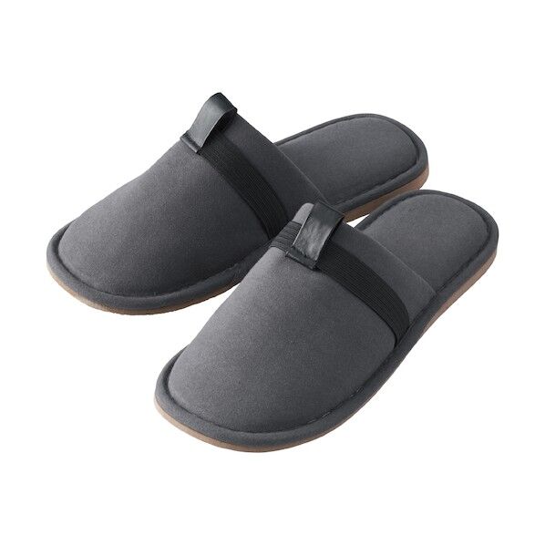  日常で使える防災スリッパLサイズ グレー SLP30-L 1足