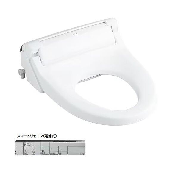 シャワートイレPAシリーズ スマートリモコン(電池式)付 便フタなし 幅421mm ×奥行553mm ×高さ160mm オフホワイト CW-PA21-NEC-R3/BN8 1点