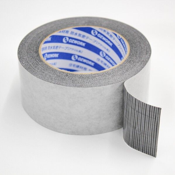 オズワーク アクリル系住宅建材用防水気密テープ【両面タイプ】 幅50mm×長さ20m AW5020 10巻...