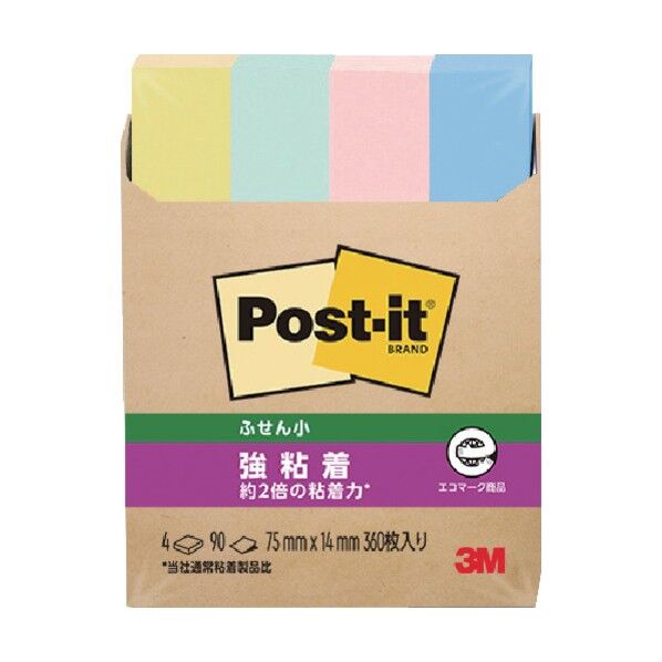 ポスト・イット強粘着見出し小 4個PC 560SS-K 1個
