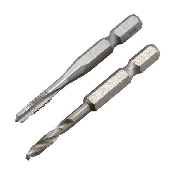 ThreadMaster 六角軸ガイド付タップ No22255 M6×1.0mm 鉄工用六角軸ドリル 1本