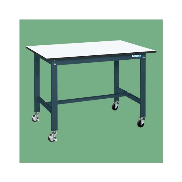 軽量作業台(KKタイプ/耐荷重200kg/ポリエステル天板/キャスター付) KK-49LB1D 1台