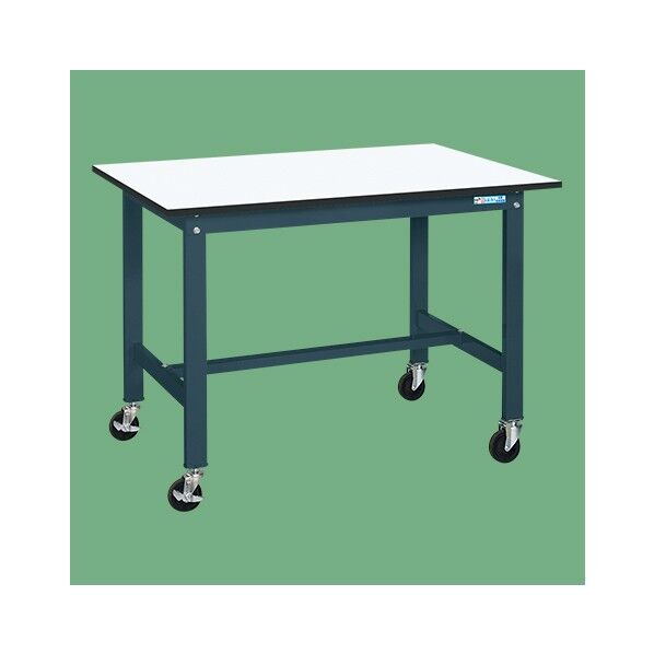 軽量作業台(KKタイプ/耐荷重200kg/ポリエステル天板/キャスター付) KK-48LB2D 1台