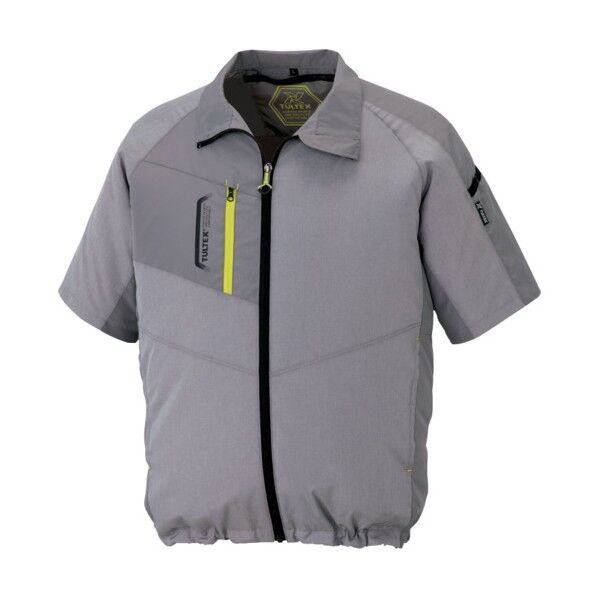 空調服用半袖ジャケット(空調服TM) 杢グレー LL AZ50198-104-LL 1点