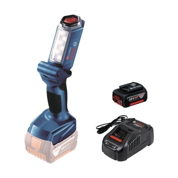 18VコードレスライトLED＋バッテリー充電器セット
