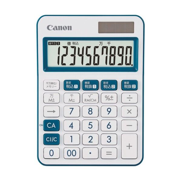 ミニ卓上電卓 ネイビー LS-105WUC-NV 1個