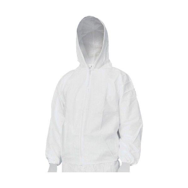 P1430フード付きジャンパーM白 P1430 1点