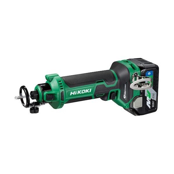 HiKOKI(ハイコーキ) M18DYA (XPS) 18V 充電式 ボードトリマ 電池1個、充電器、ケース付 1台