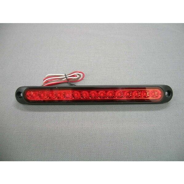 カーク産業 LEDテールライト(10V~30V対応)Eマーク付 252×28×16mm 0372 1個